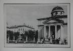 Il Tempietto di San Lucio e Villa Sormani in una cartolina dei primi del Novecento