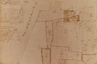 Mappa di Baraggia nel 1721