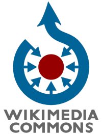 Logo di Wikimedia Commons - By Wikimedia Foundation - via Wikimedia Commons
