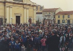 Inaugurazione Piazza Roma e Battisti - dall'archivio foto della Biblioteca Civica