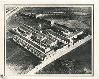 Lo stabilimento Gibellini, poi Pirelli, ai primi del '900 - dall'archivio foto della Biblioteca Civica